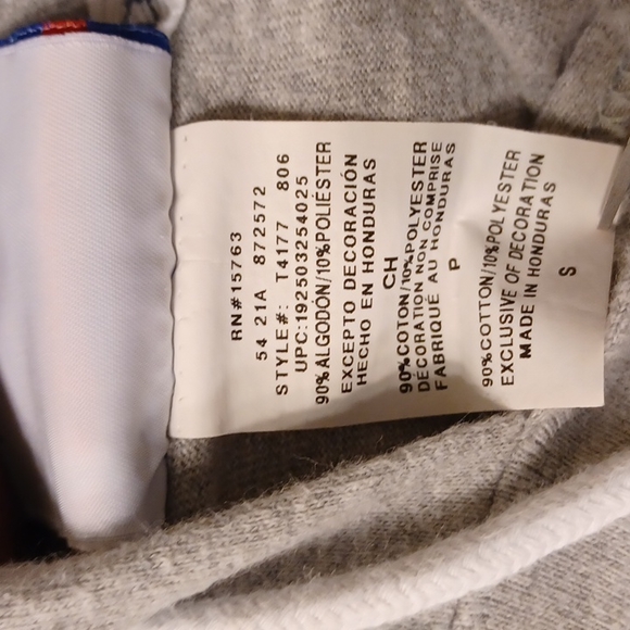 NWOT Authentic Champion Athleticwear Grey Hoodie Long Sleeve Sweatshirt w/pocket - Picture 4 of 13